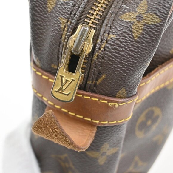 LOUIS VUITTON Compiegne 28 Clutch Bag Monogram Leather Brown GHW M51845 67EF134 - Picture 8 of 16